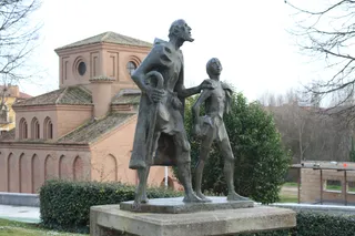 El Lazarillo de Tormes en el Puente Romano