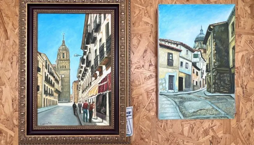 Exposición de pinturas de Esteban Pol