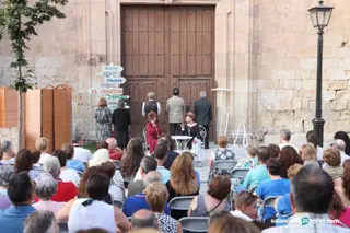 Imagen de archivo de una actuación de Plazas y Patios (Inés Luna Terrero. Plaza de las Úrsulas)