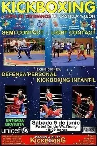 El pabellón de Würzburg acogerá la Copa de Castila y León de Veteranos de Kickboxing