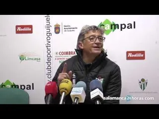Rueda de prensa tras el Guijuelo - Rápido de Bouzas