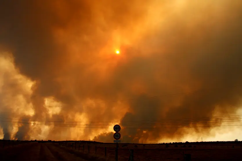 Incendio cerca de Formariz