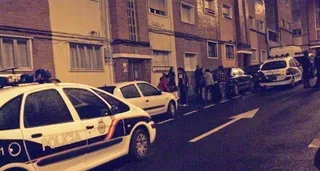Movilización policial tras un altercado en el barrio Vidal