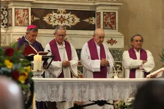 Misa y funeral de Encarnación Perez
