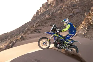 Lorenzo Santolino en el Morocco Desert Challenge