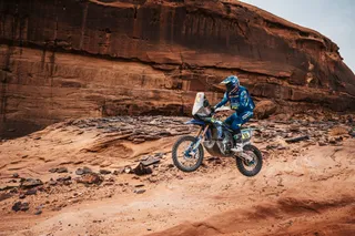 Lorenzo Santolino en el Dakar 2025