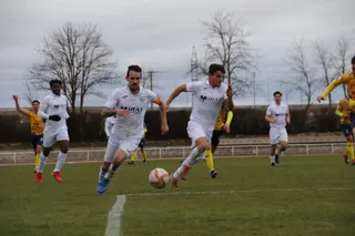 Ramajo, autor del primer gol ante el Diocesanos | FOTO SALAMANCA24HORAS.COM