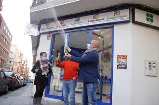 Premios de la Lotería de Navidad 2020 en Salamanca