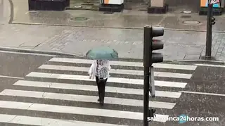 Lluvia en Salamanca