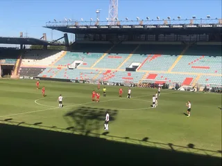 Imagen del partido entre Salamanca CF UDS y Cultural Júpiter FOTO SALAMANCA24HORAS.COM