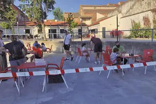 Una decena de niños han participado en las jornadas infantiles de ajedrez