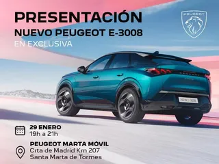 Nuevo Peugeot E 3008