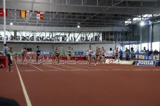 Imagen de una competición nacional anterior en la Pista Cubierta Carlos Gil Pérez | FOTO SALAMANCA24HORAS.COM