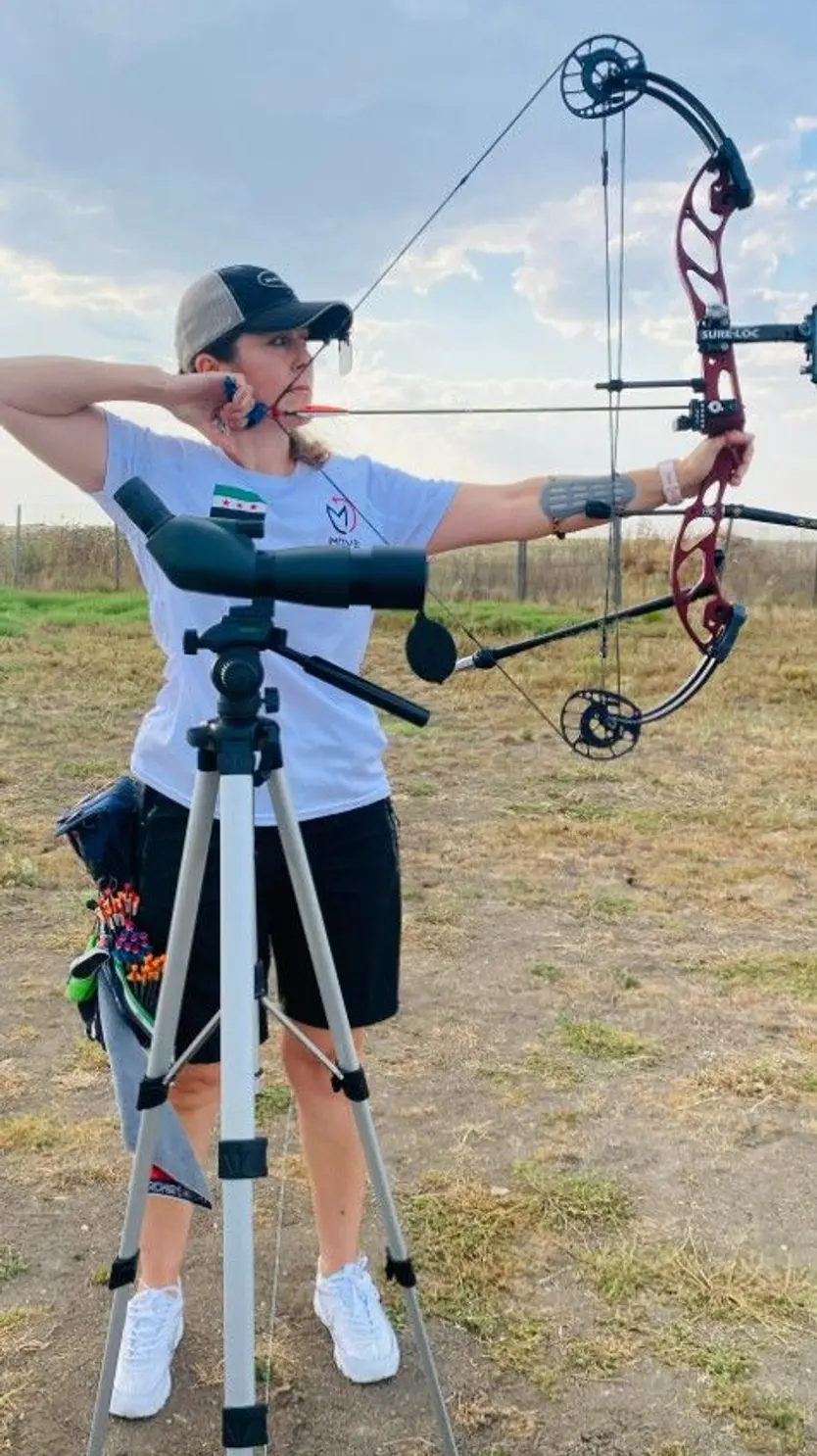 La arquera Yolanda Ghaloul, del Club La Cuerda Floja, competirá en la Copa del Mundo