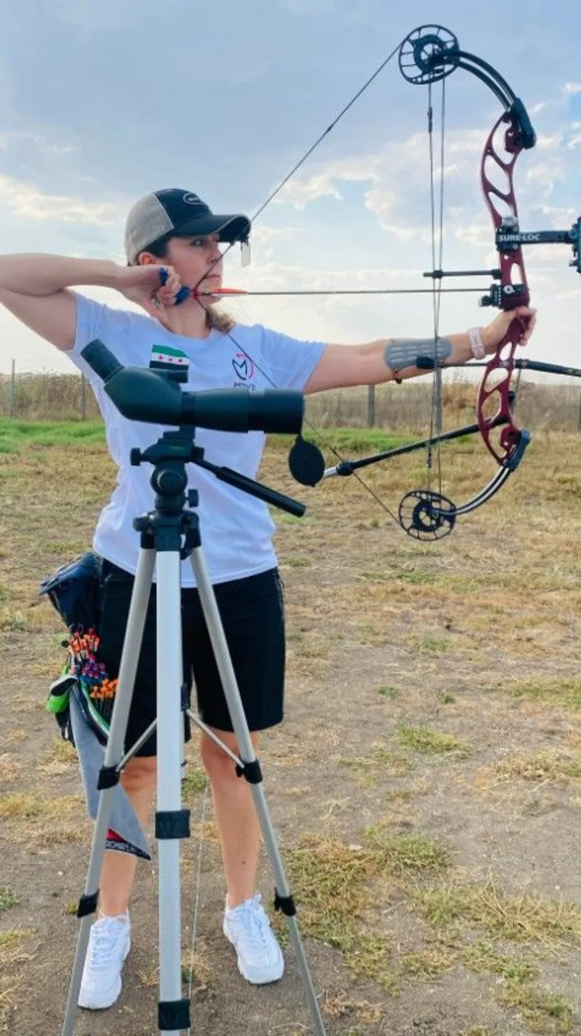 La arquera Yolanda Ghaloul, del Club La Cuerda Floja, competirá en la Copa del Mundo