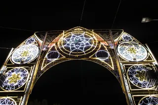 Encendido del Recinto Ferial de la Aldehuela