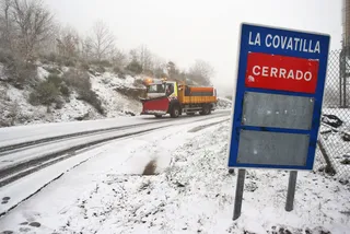 Nieve en la Sierra de Béjar. Fotos: Vicente/ICAL