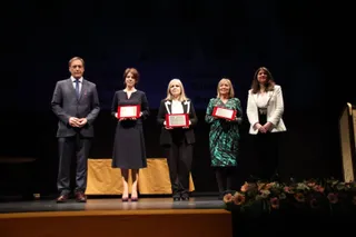 Reconocimiento a Cristina Klimowitz Waldmann, Inmaculada Sánchez Barrios y María Isidoro García con motivo del Día de la Mujer