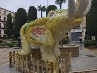 Elefante de Oriente vandalizado | S24H