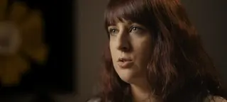 Fotograma de Tania Ruano en el documental grabado por Carlos Sanchidrián 'No estás solo'