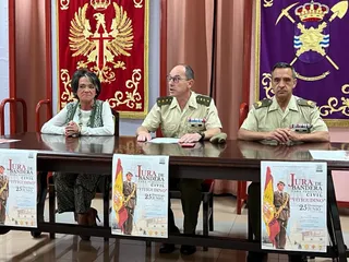 Acto de presentación Jura de Bandera en Vitigudino. Foto S24H