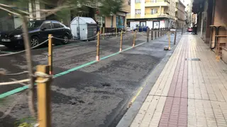 Espacio reservado para la terraza.
