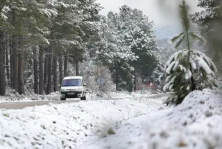 Nieve en el sur de Salamanca. ICAL VICENTE (4)