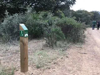 Sierra de Tonda junto a Guijuelo, por donde pasa la Ruta de la Vía de la Plata
