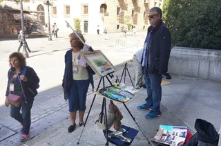 Salamanca se convierte en un lienzo de acuarela