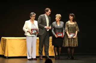 El Ayuntamiento reconoce el trabajo en pos de la igualdad de Araceli Mangas, Salud Parada y Elena Pérez