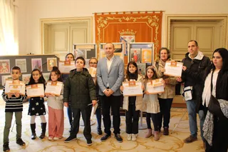 Entrega de los premios a los ganadores del concurso escolar de dibujo Zacarías González. Fotos S24H (28)