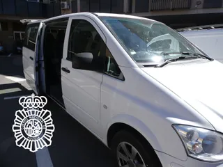 Furgoneta sustraída en La Línea de la Concepción