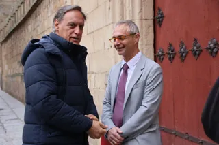 Reunión equipo de gobierno de la universidad y del ayto