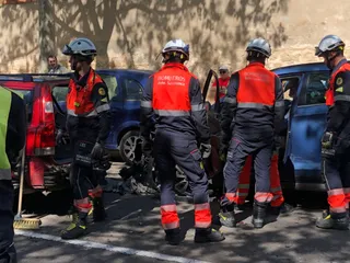 Accidente avenida de San Agustín
