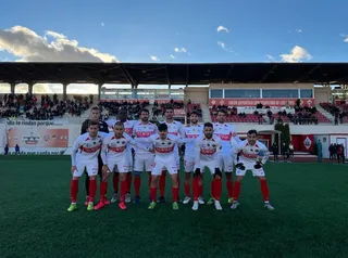 11 inicial del Sanse ante el Racing Ferrol / FOTO UD SANSE