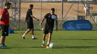 Primer entrenamiento de Unionistas 2017-2018