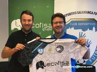Presentación Berti con el FS Salamanca