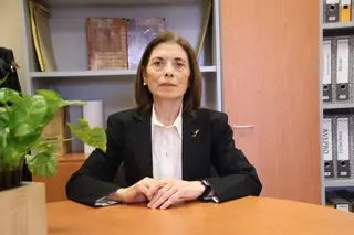 Ana María Andaluz, decana de la Facultad de Ciencias Humanas y Sociales