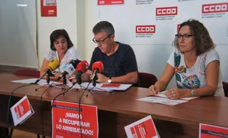 Comisiones Obreras busca "recuperar lo arrebatado"