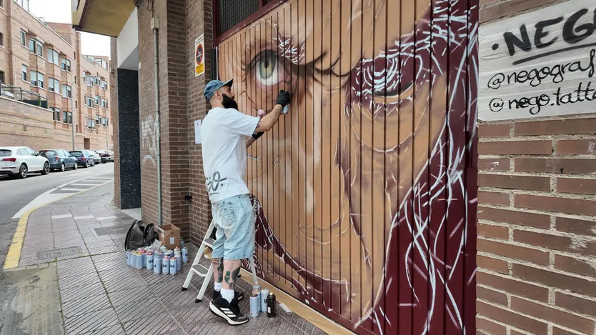 Santa Marta inaugura los nuevos murales del paseo Tierno Galván en el marco de su Festival de Arte Urbano