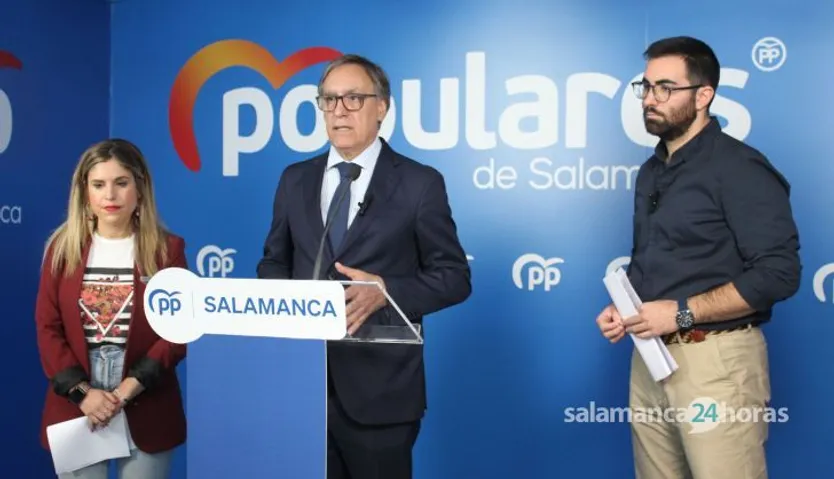 Rueda de prensa del PP sobre propuestas en materia de juventud.