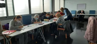 taller de máscaras mayores