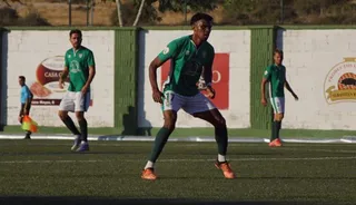 Mano Tata, en un partido de pretemporada | FOTO SALAMANCA24HORAS.COM