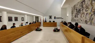 Imagen de archivo del último pleno celebrado en Santa Marta de Tormes