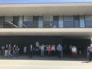 Minuto silencio Delegación II