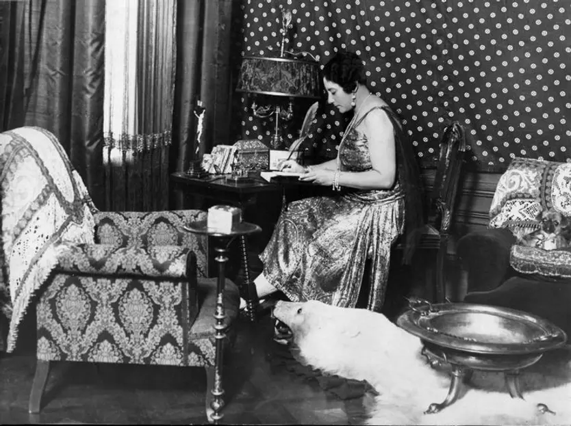 Ines Luna Terrero en la casa de Zurbano 44. Madrid, 1925 . Archivo Histórico Provincial de Salamanca