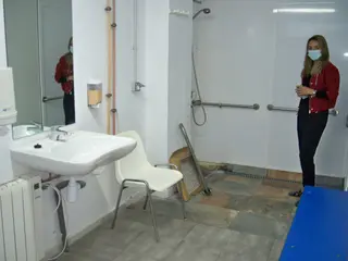 La edil Marta Labrador en las instalaciones municipales