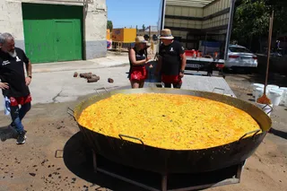Paella en San Cristóbal de la Cuesta