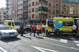 Atropello en la Puerta de Zamora