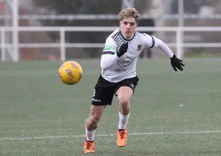 Álex, jugador del Ciudad Rodrigo